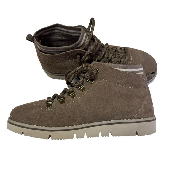 Bobs By Skechers Womens Size US 8 brown Suede Urban Hiker Boots - Picture 5 of 8